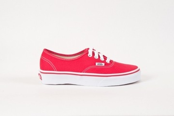 Туфли VANS U Authentic красные VEE3RED R.38.5
