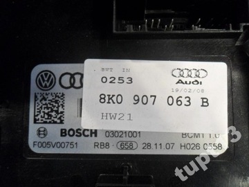 AUDI A4 A5 MODUL INSTALACE 8K0 907 063 B