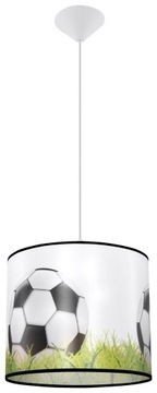 Lampa Wisząca PIŁKA C 30 zwis Dziecięcy Chłopiec Abażur Sollux Lighting