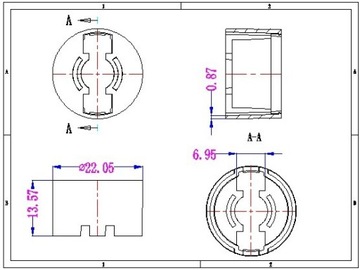 Коллиматорная линза Power Led 60 градусов 1-3 Вт