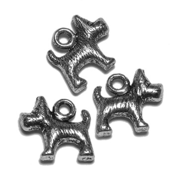Zawieszka charms PIESEK YORK 14mm 1sztuka wisiorek
