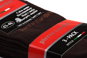 Ponožky Pierre Cardin 3-PAK Oblek k.brąz 43-46