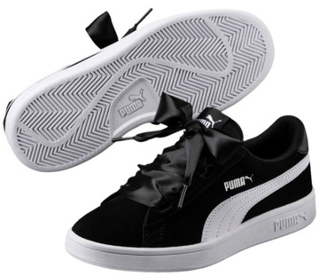 BUTY DAMSKIE PUMA SMASH RIBBON 366003-01 R. 37,5