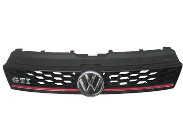 VW POLO GTI ATRAPA 2014- 6C0 GRILL ZNACZEK