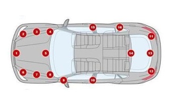 СПРЕЙ 150 МЛ КРАСКИ AUDI / VW код LN5Y Passat