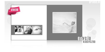 Свадебная ФОТОКНИГА DVD16 30x30 ФОТОШОП PSD Шаблоны Дизайны 30x60