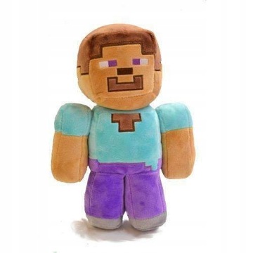 MINECRAFT STEVE PLUSZAK MASKOTKA FIGURKA CREEPER