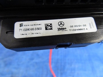 A2058300305 RADIÁTOR ELEKTRICKÁ MERCEDES W205