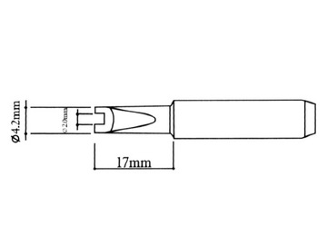 Наконечник для WEP ZHAOXIN PT 900M 4,2 мм для SMD T-RT