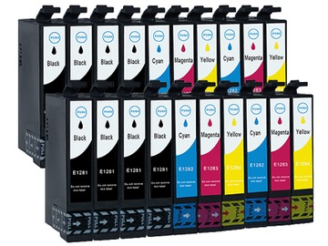 20x TUSZE do DRUKARKI EPSON STYLUS SX130 230 235W