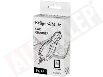 ЗАРЯДНОЕ УСТРОЙСТВО ДЛЯ ПЛАНШЕТОВ KRUGER&MATZ KM0006 5V 2A