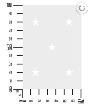 Повторяемые ЗВЕЗДЫ - шаблон для картины на стену