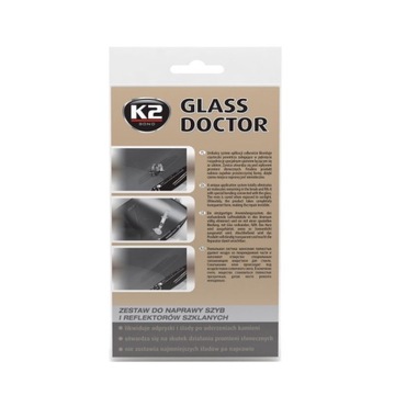 K2 GLASS DOCTOR РЕМОНТНЫЙ КОМПЛЕКТ ДЛЯ СТЕКЛА