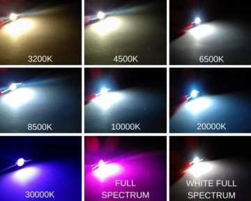 Светодиод POWER LED 3W EPISTAR 6500K, 45mil
