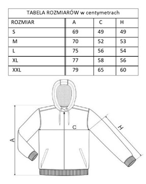 Bluza motory ROCK EAGLE H122 XL PROMOCJA -30%