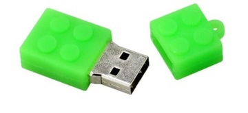 USB-НАКОПИТЕЛЬ LEGO BLOCKS GREEN FUN, 8 ГБ