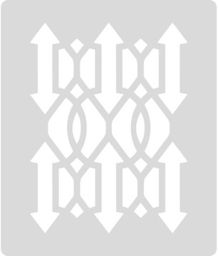 Downing Gate Craft- Szablon malarski craft 30x35cm