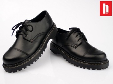 Обувь HUSAR Ботинки PL151 LEATHER Kubarski BLACK 36