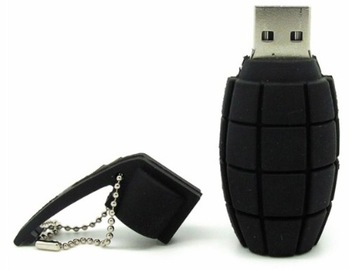 Флеш-накопитель 32 ГБ 3.0 USB ЧЕРНЫЙ ТЕМНО-СИНИЙ ВОЕННАЯ РАКЕТА