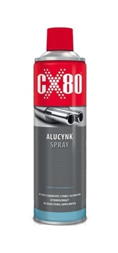 CX80 AluCynk ocynk aluminium w spray powłoka 500ml