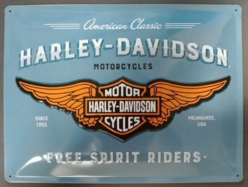 Доска для плакатов HARLEY-DAVIDSON, жесть, 30х40