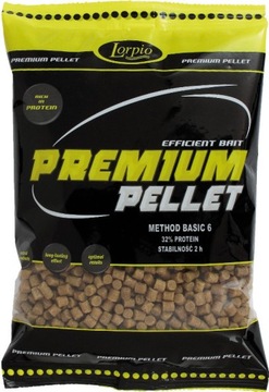 REWELACYJNY PELLET LORPIO METHOD BASIC 6 mm -700g