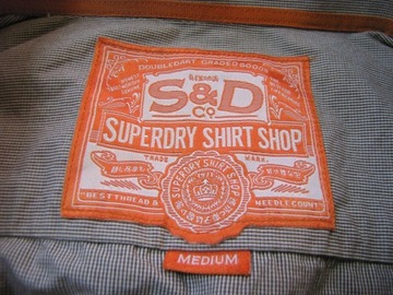 Superdry JAPAN STYLE LIMITED ORYGINALNA KOSZULA/ S