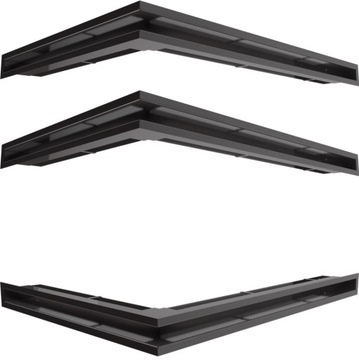 фото ориг. №4, Lattice fireplace backlash angular 766x547x90 3 pcs set