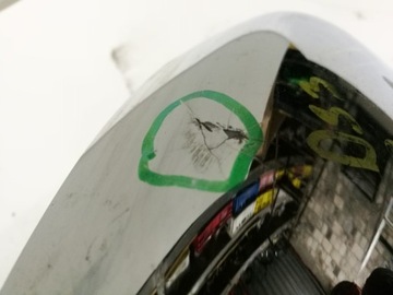 КРЫШКА КОРПУСА ЗЕРКАЛА СПРАВА, ХРОМ, CITROEN DS3