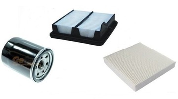 3 FILTRY Honda CIVIC VIII 8 1.3 hybryda 2005-2011 zestaw filtrów
