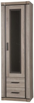 DONATO 16 Witryna 1-drzwiowa 58x192cm | 5 kolorów