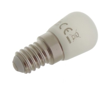 ŻARÓWKA TABLICOWA E14 LED SMD MOC 2W Biała zimna