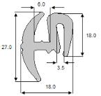 Стеклянное уплотнение TNL3 для Ursus, MF, ZETOR