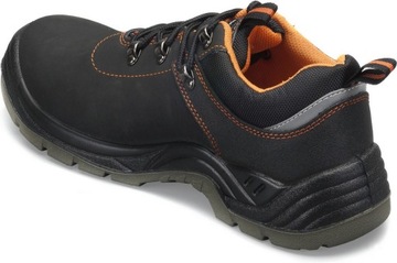WYGODNE skórzane buty robocze półbuty ochronne BHP WODOODPORNE YUKON S3 46