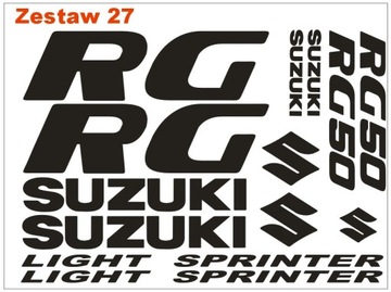 Naklejki Suzuki RF RG RGV GSXF 600 50 80 250 900