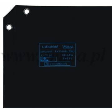 KURTYNA ZASŁONA SPAWALNICZA 1,8x2,4 WELDAS LaVaS