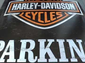 Вывеска HARLEY-DAVIDSON ТОЛЬКО ПАРКОВКА 40x60