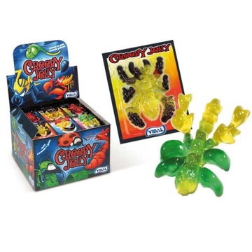 CREEPY JELLY Żelki Owady 1szt VIDAL 11g