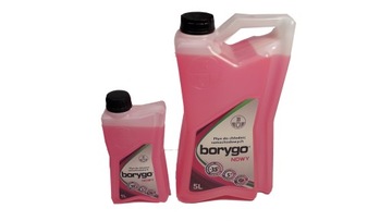 PŁYN DO CHŁODNIC BORYGO NOWY 6L RÓŻOWY -35 5l + 1l