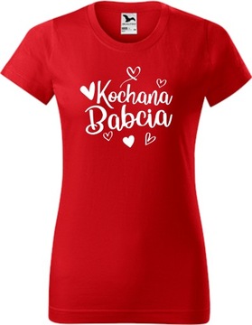 Super prezent na Dzień Babci koszulka z nadrukiem