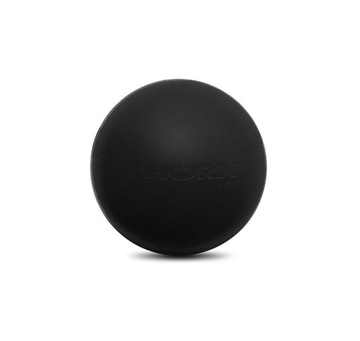 Piłka Gumowa THORN FIT Lacrosse ball black 6 CM