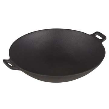 WOK patelnia ŻELIWNY 31 cm BIG indukcja 1/ 1109