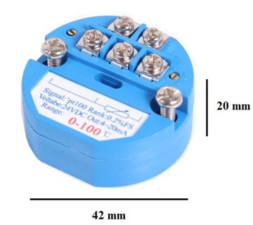 Датчик PT100 0–200C, 4–20 мА