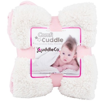 ОДЕЯЛО COMFI-CUDDLE FLUFFY ДВУСТОРОННЕЕ 105x72,5 РОЗОВОЕ