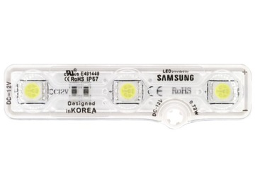 MODUŁ led diody SAMSUNG biały bardzo zimny 0,72W