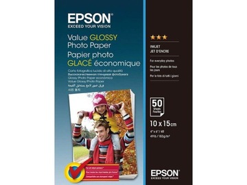 Epson Value Glossy Photo Paper, фотобумага, глянец