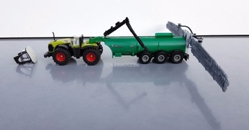 ТРАКТОР SIKU 1827 CLAAS XERION С БАКОМ 1:87