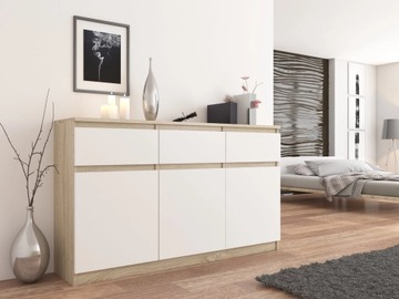 КОМОД 98 СМ С 6 ЯЩИКАМИ SONOMA MIX S62D