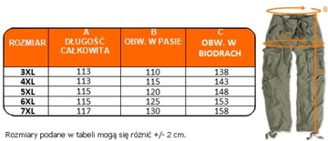 ОРИГИНАЛЬНЫЕ БРЮКИ-ГРУЗОВЫЕ ДЛЯ ВДВ M65 SURPLUS XL