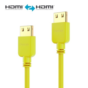 Фирменный HDMI-кабель Purelink PI0504-005 4K 18 Гбит/с 0,5 м гибкий желтый